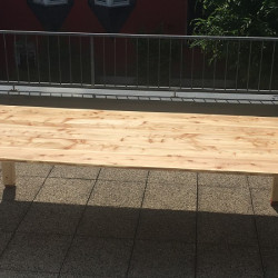 Kundenprojekt: Tischplatte aus Lärche